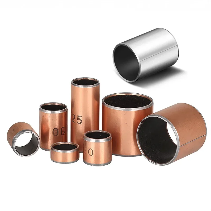 Sf-1 Oil-Free Self-Lubricating Composite Bearing Shaft Bushing Inner Diameter 3 4 5 6 8 10 12 14 15mm Bushing Small Bushing