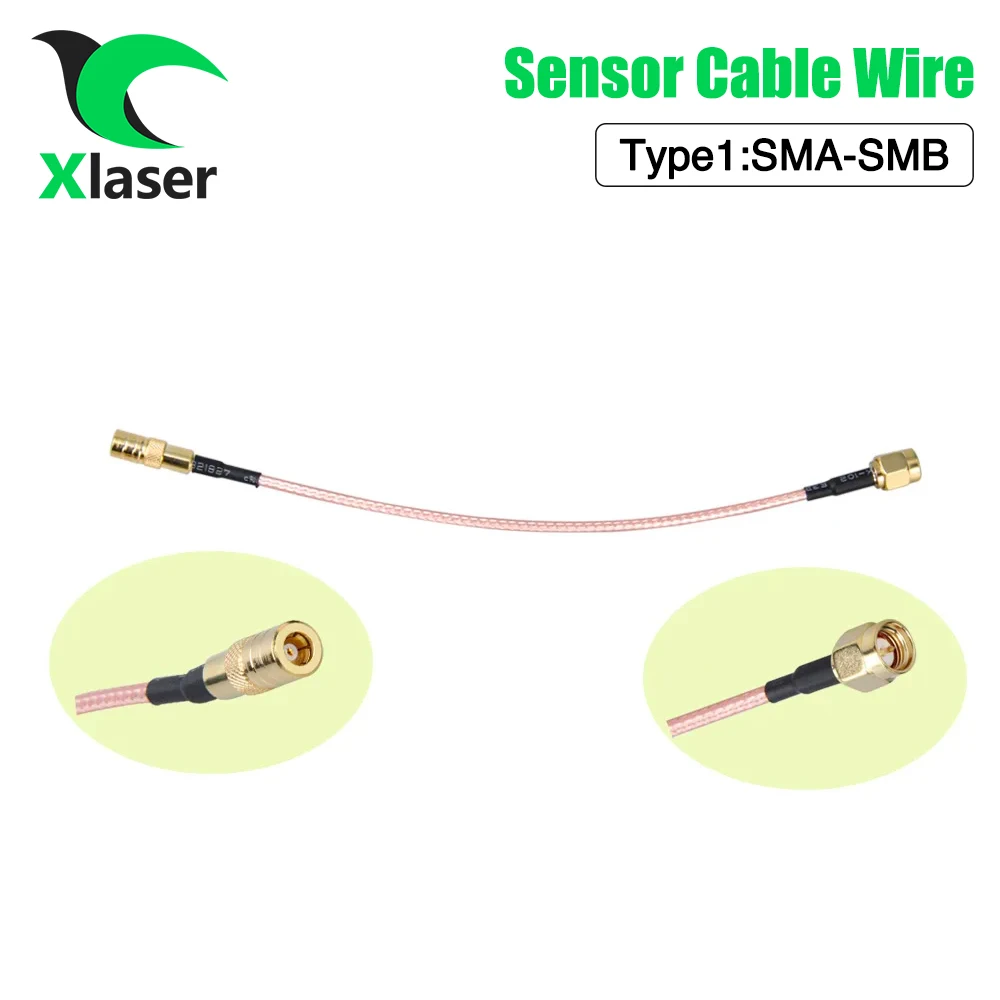 Fiber Laser Sensor Cable Wire SMB-SMA TTW For Raytools WSX BOCI Fiber Laser Amplifier Preamplifier Fiber Laser Transformer Wire