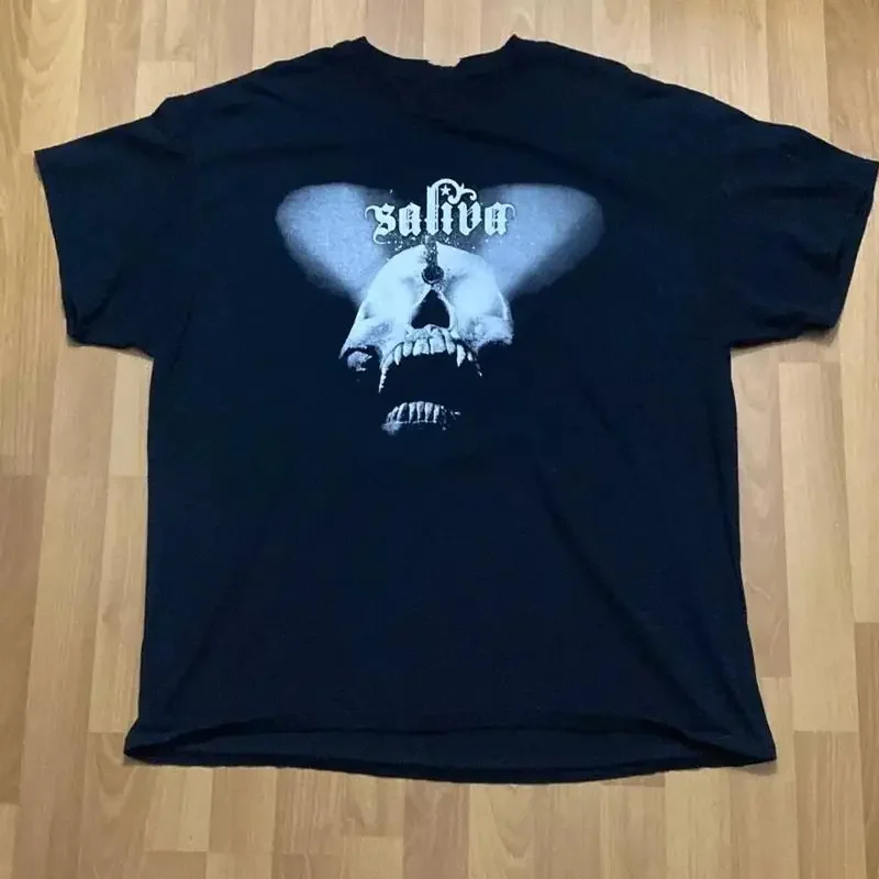 Merry Christmas Saliva Band Cotton Black Full Size S To 4Xl T Shirt Bl501