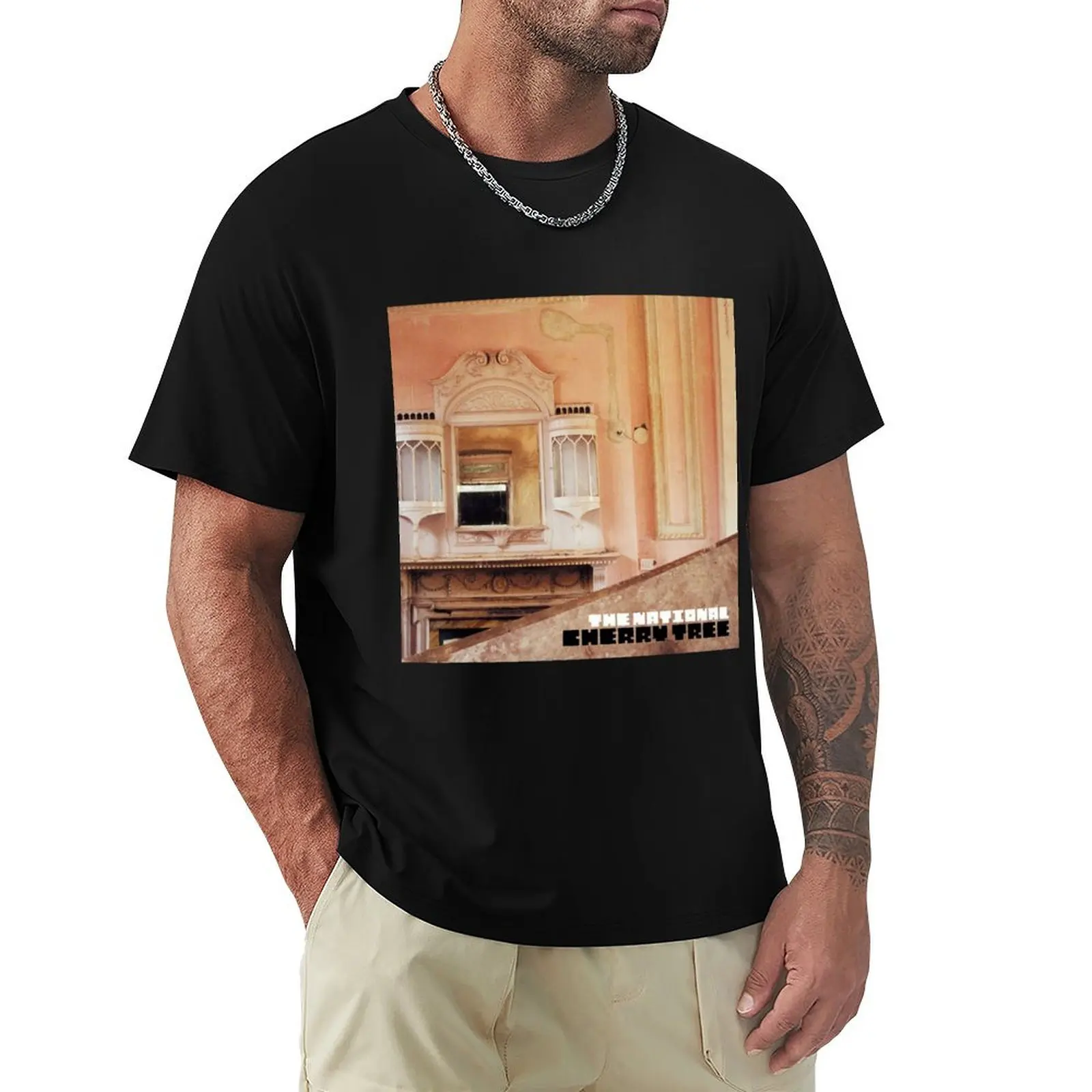 

The National cherry tree T-Shirt blue archive boys animal print shirts graphic tees cute clothes fruit of the loom mens t shirts