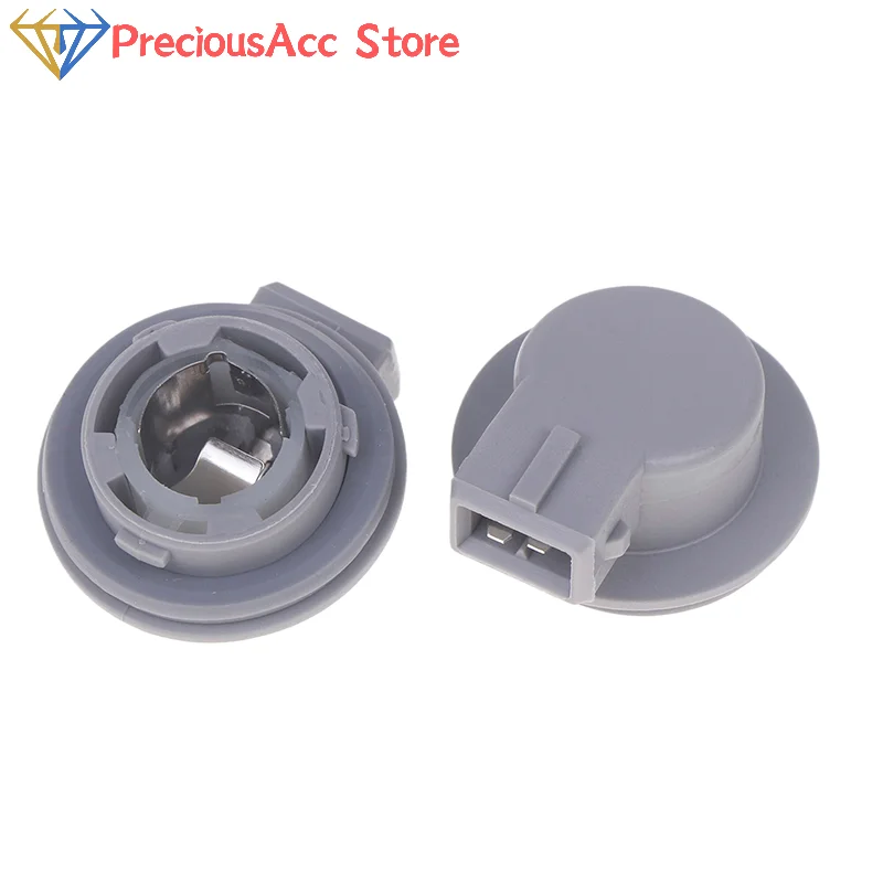 Auto Brake Light Plug for P21W Bulbs; 2Pc Tail Light Socket Halogen Lamp Holder.