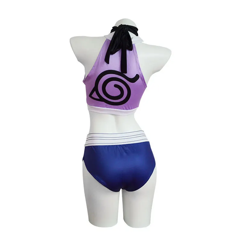 Hyuga Hinata Shippuden anime game cosplay traje de baño sexy para mujer trajes de baño traje de Carnaval de Halloween