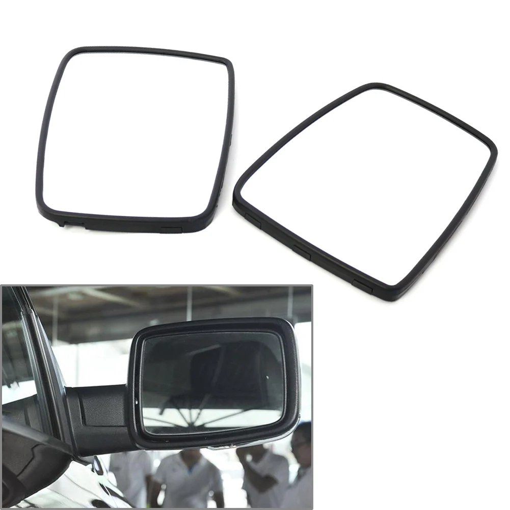 Car Exterior Mirror Glass Sides Power Heated 1Pair For Dodge Ram 1500 2500 2013-2018 68079362AA/68079363AA