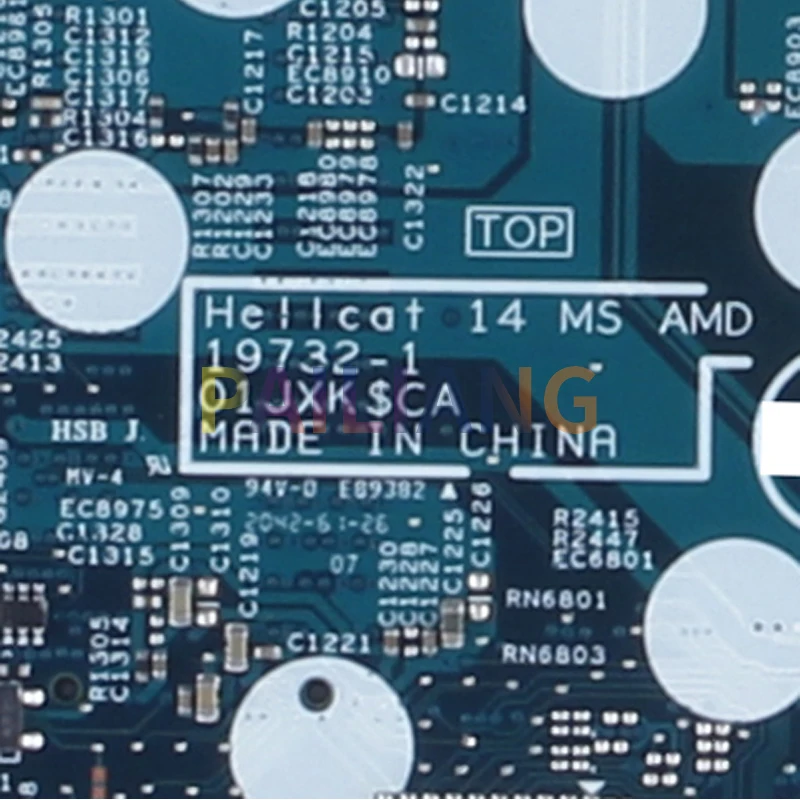 For Dell Inspiron 7405 Notebook Mainboard Laptop 19732-1 R5-4500U R7-4700U 0NNDRC 0626R6  Motherboard Full Tested