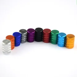 Aluminum Alloy Colorful American Valve Cap Car Tire Valve Cap Car Dust Cap in Stock