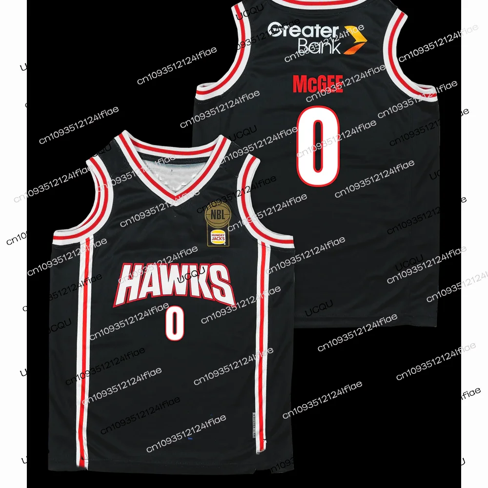 Illawarra Hawks 25/26 كرة السلة الرئيسية جيرسي 2025 الأسترالية الكبار كرة السلة للرجال سريعة الجافة سترة رياضية مروحة مجموعة خاصة #4