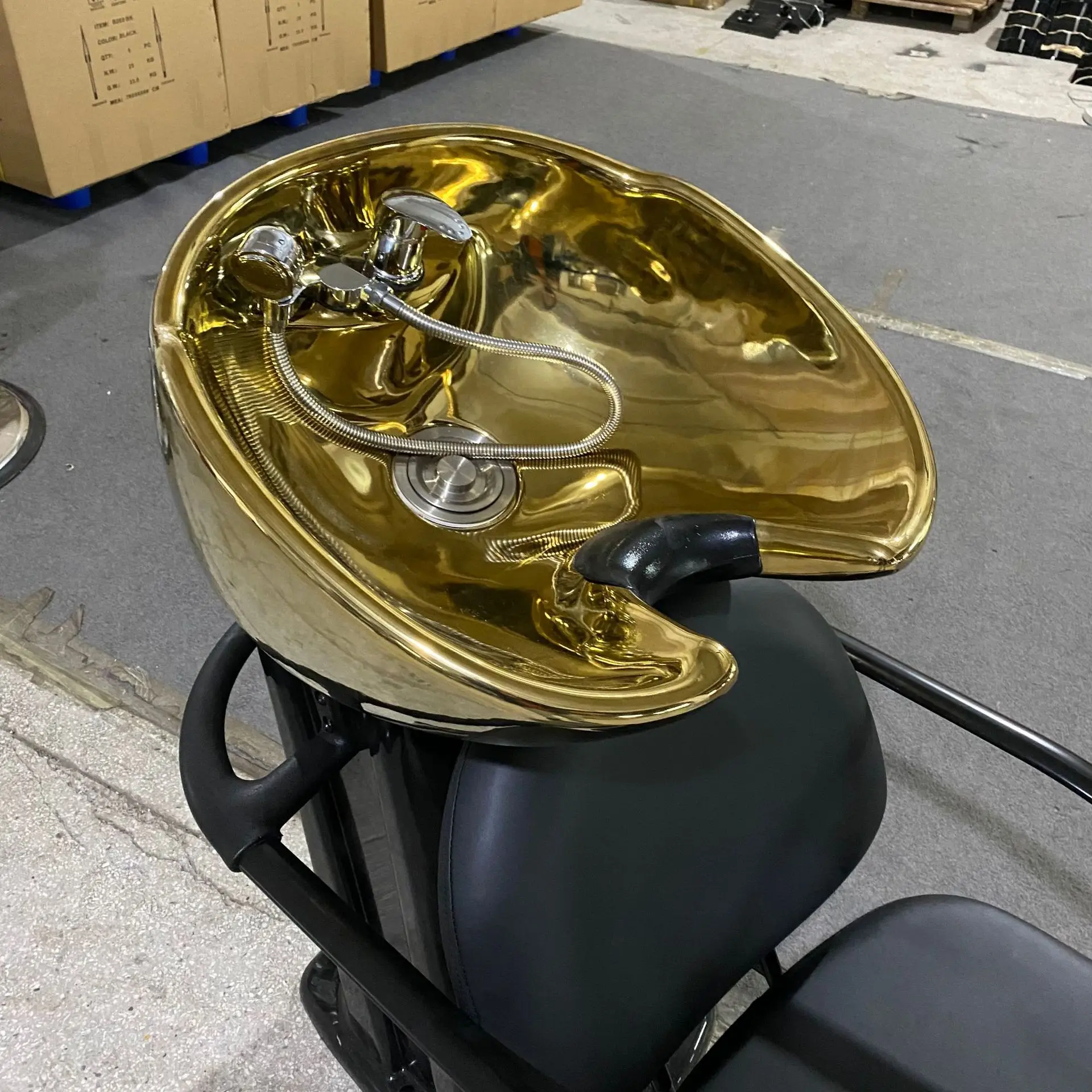 Sedia reclinabile, letto per shampoo, parrucchiere, parrucchiere speciale, salone di bellezza, lavaggio del letto, shampoo, seduta giapponese