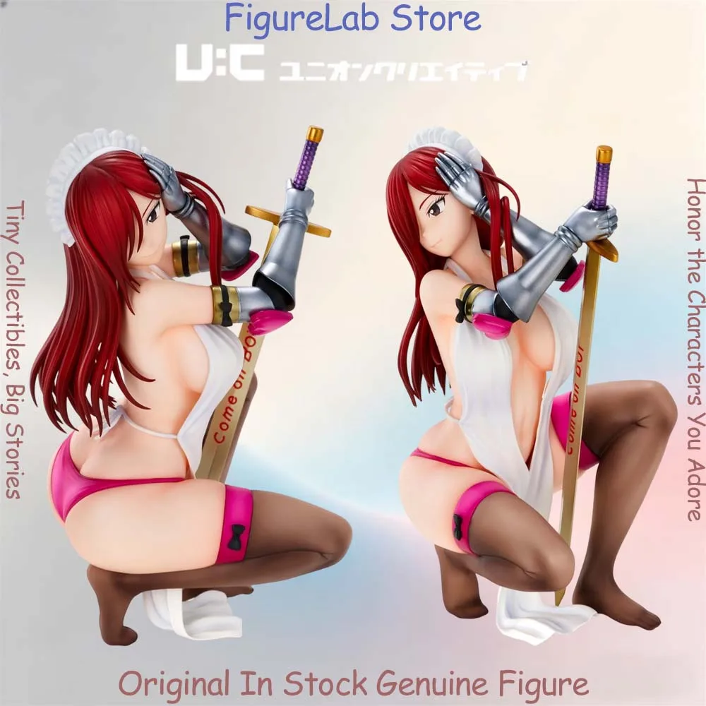 Official Genuine In Stock Unioncreative Erza Scarlet Temptation Armor Figure Anime Fairy Tail Model Boxed Toy