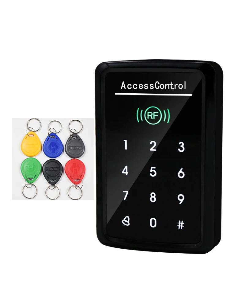 

ID/IC Smart Touch дверь входная защита универсальная машина металлический контроллер доступа RFID-считыватель пароль клавиатура Wiegand 26 бит