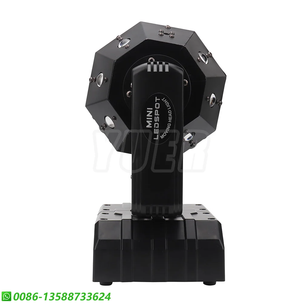 4PCS LED 3in1 Effect 16x3w RGBW Laser Strobe Laser DMX Christmas Holiday Disco Dj Beam Projector Gobo Moving Head Stage Lighting