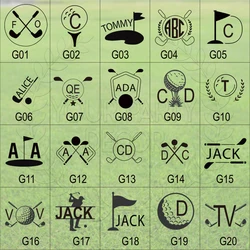 Custom Golf Stamp, Golf Gift, Gift For Golfer, Fathers Day Gift, Gift For Husband, Gift For Grandpa, Groomsmen Gift, Best Man Gi