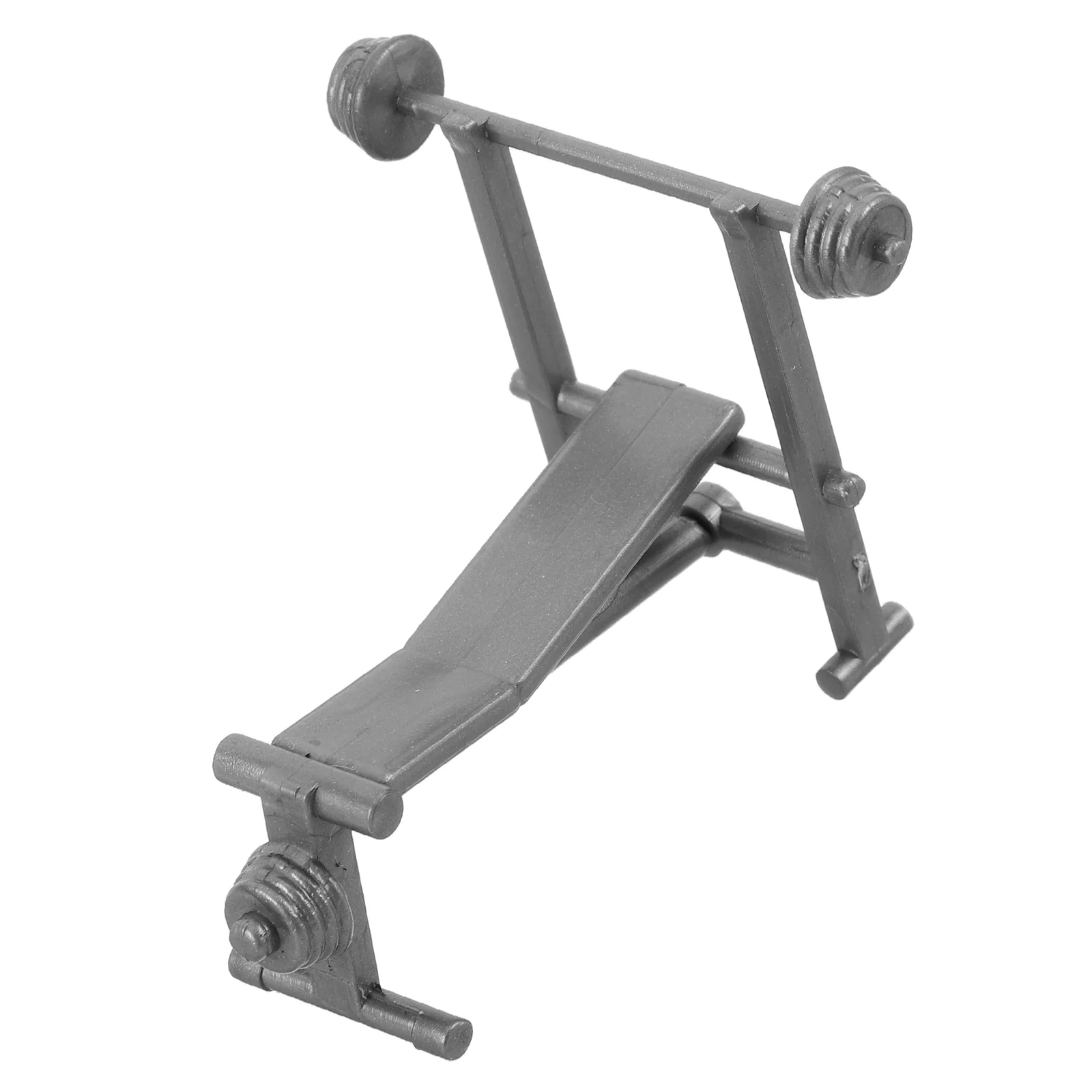 

Architectural Model Fitness Equipment Baby Toys Dollhouse Plastic Mini Dumbbells