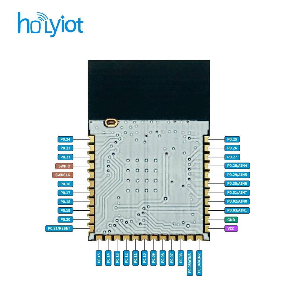 HOLYIOT – module de petite taille nRF52810 BLE5.0 à très faible consommation d'énergie certifié FCC CE