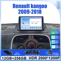 Car Radio Android 16 For Renault kangoo 2 2008 - 2018 Android Multimedia Video Player GPS Carplay Auto NO 2DIN DVD Head Unit 4G