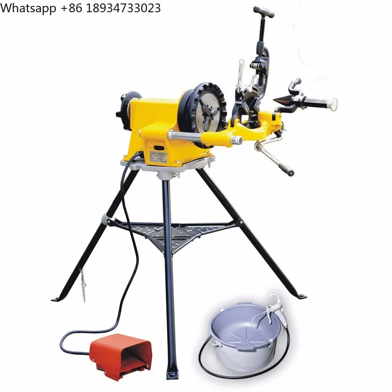 Electric Pipe Threading Machine Pipe Threader with Good Price Capacity 1/8