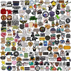 10/20/30/50/100 Mixed Enamel Brooch Bulk Set Lapel Badges Funny Pins Jewelry for Backpack Cloths Hats Jacket Decoration