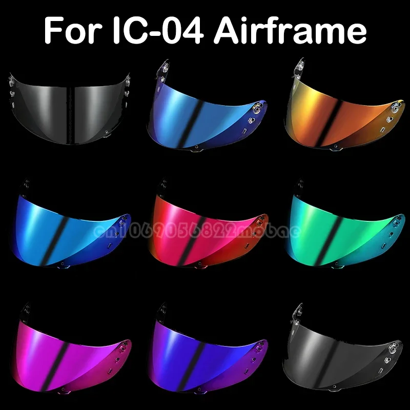 

Optics Shield ICON IC-04 Airframe Pro Airmada Airform Motorbike Helmet Full Face Helmet Visor Lens Motorcycle Accessories Cascos