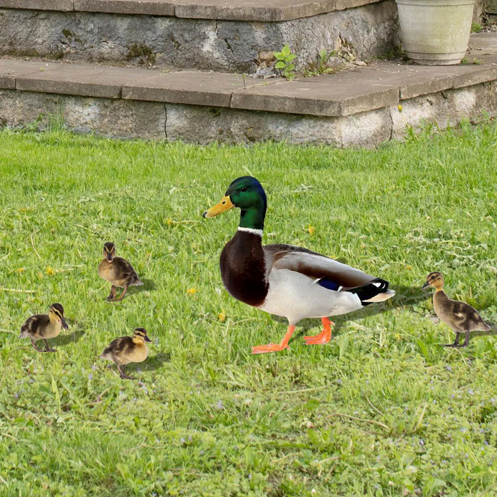 

Duck Garden Decoration Insert Outdoor Ornaments Sculpture Yard Sign The Animal