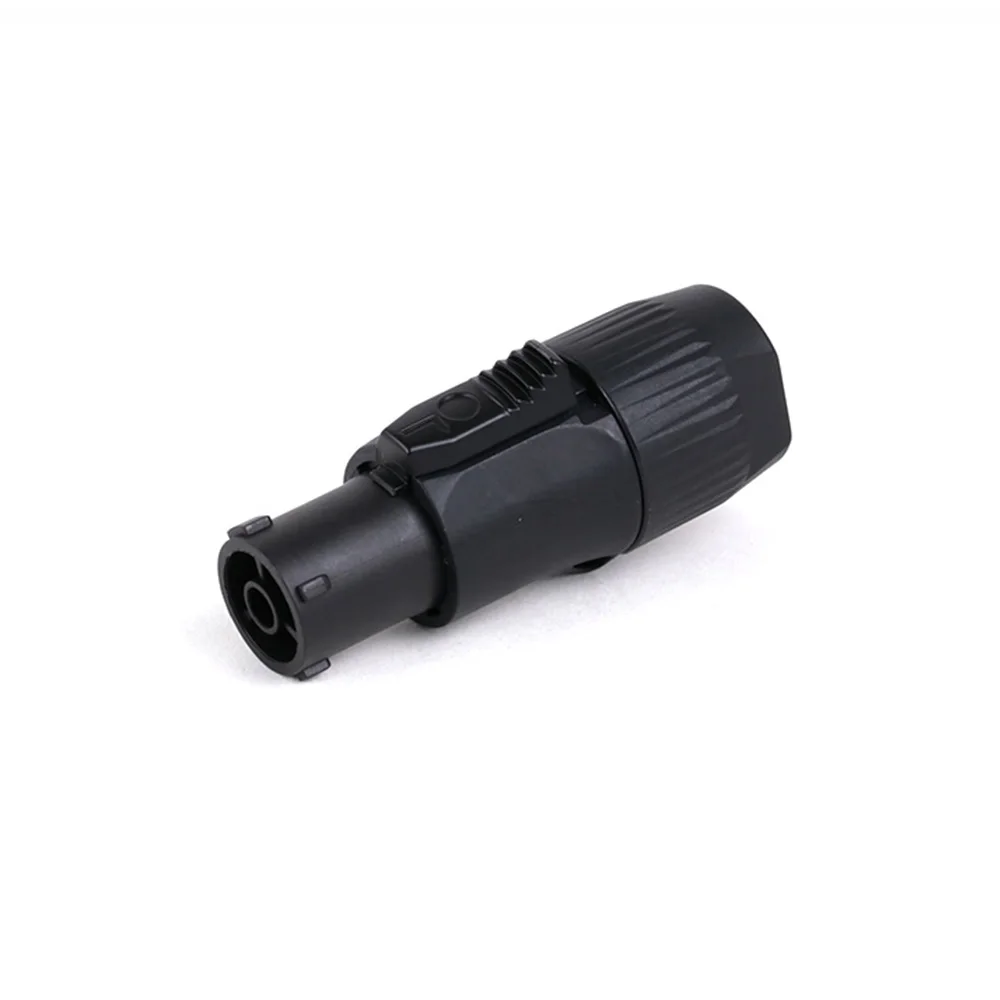 1pc Wasserdicht IP65 PowerCON Stecker Stecker Jack NAC3FX-W NAC3MX-W PA66 Material IP65 Grade Wasserdicht Schwarz/Orange Farbe