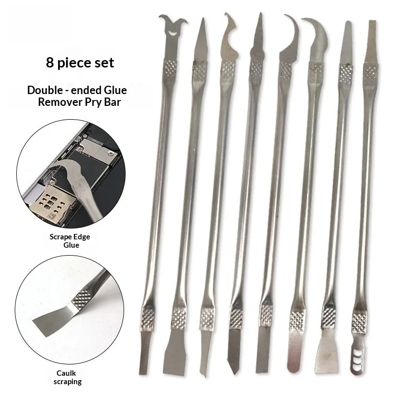8Pcs Pry Knives, Disassembling Computer, Mobile Phone CPU Electronic Parts, Disassembling Machine Maintenance Tool Set