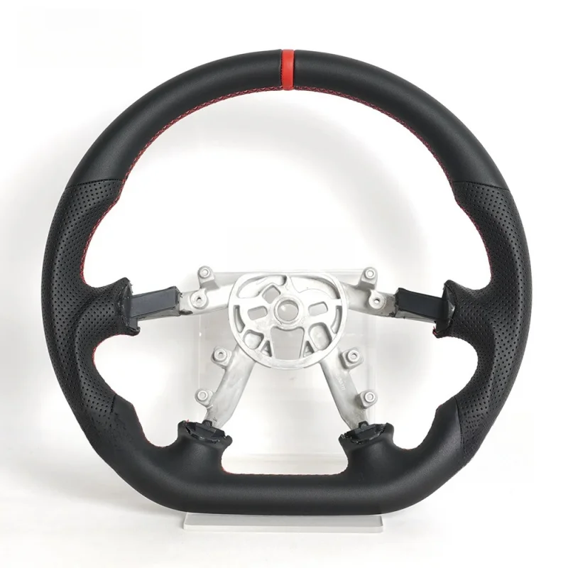 Full leather modified car steering wheel interior accessories
