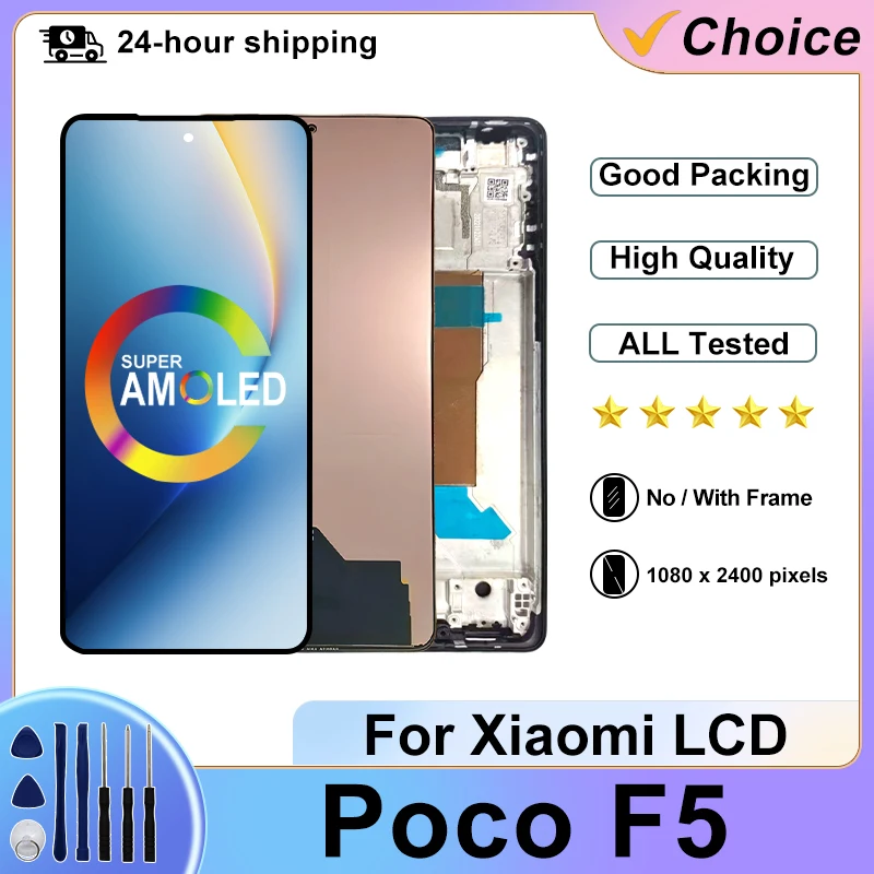 aaa-amoled-667-for-xiaomi-poco-f5-lcd-display-touch-screen-digitizer-for-23049pcd8g-23049pcd8i-display-lcd-replacement-parts