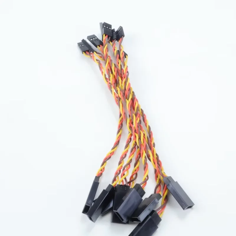 8 قطعة/الوحدة 10/15/20/30/50/100 سنتيمتر سيرفو تمديد كابل 30/60 الأساسية ل Futaba JR المضادة للتدخل مضاعفات ل RC هليكوبتر جزء #5