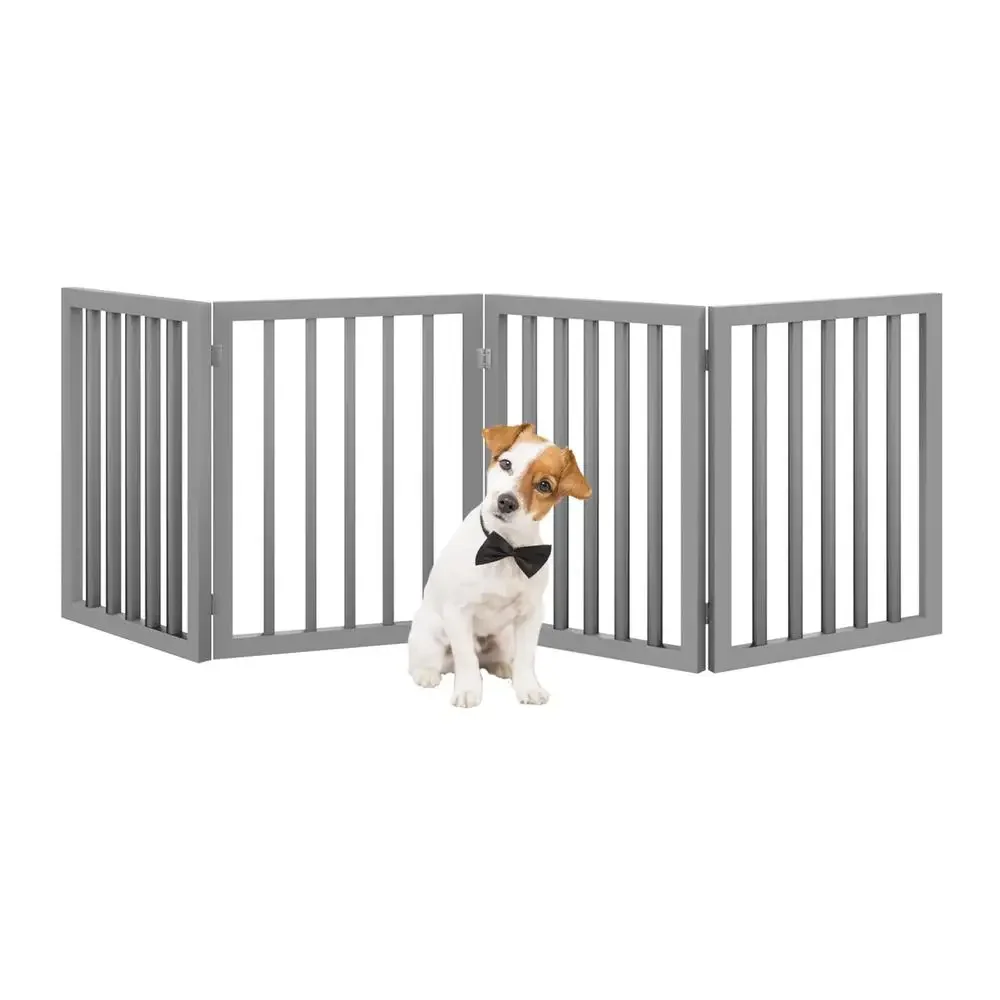 Indoor Pet Gate Wooden Dog Fence 60