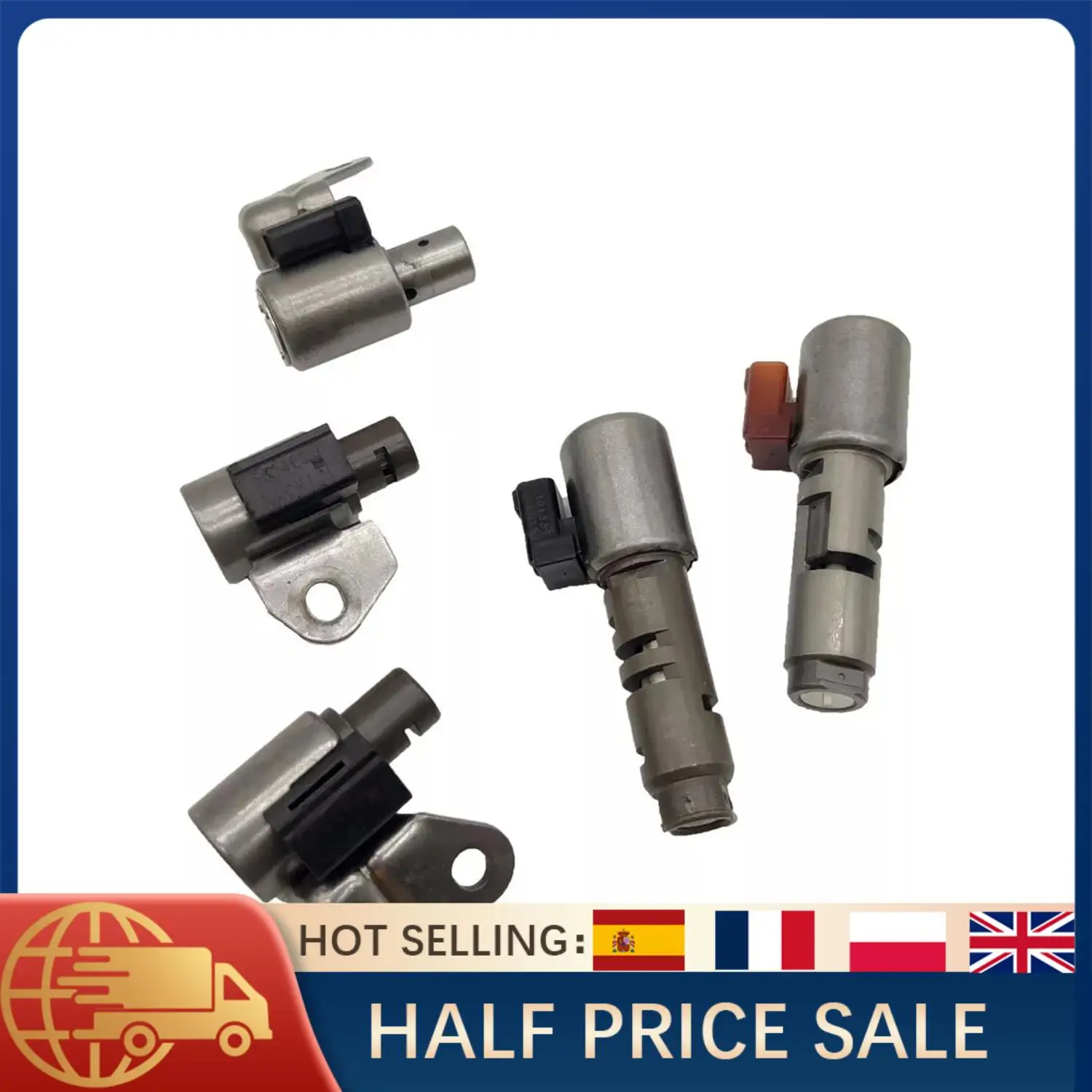 Комплект соленоидов коробки передач с жгутом проводов для Toyota Corolla Yaris Echo Scion 1.5L/1.8L U340E U341E U341F 9-контактная замена