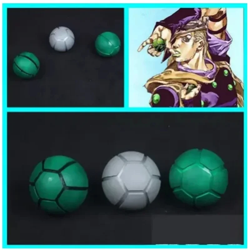 AIAI 2025Anime Jojo Bizarre Adventure Run Gyro Zeppeli Iron Steel Ball Ruimones Cosplay Acrylic EVA Props Game Accessories