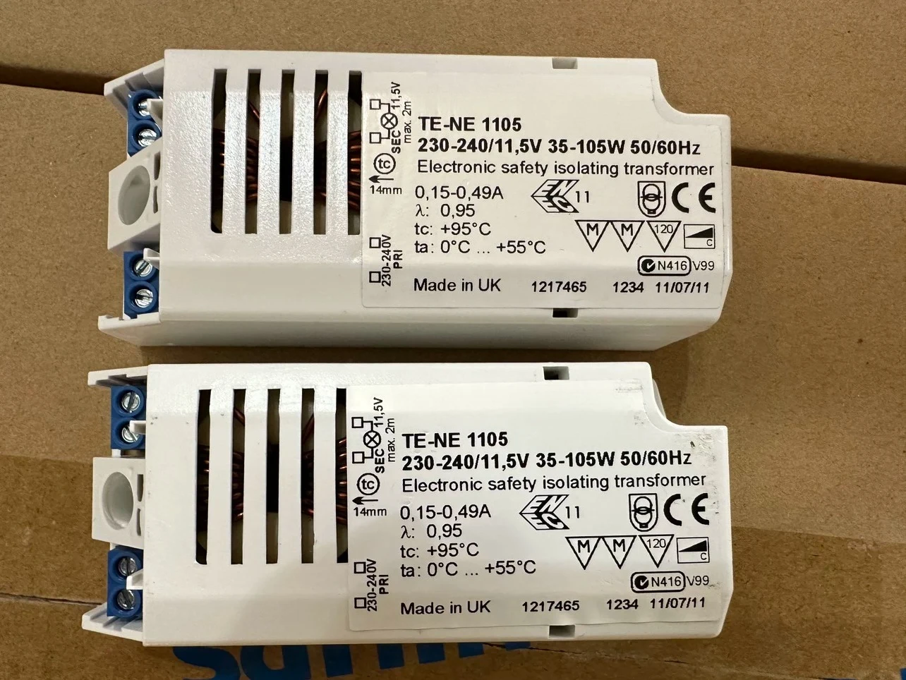 .. FOR TRIDONIC 12V halogen lamp transformer 35-105w quartz lamp transformer TE-NE1105.