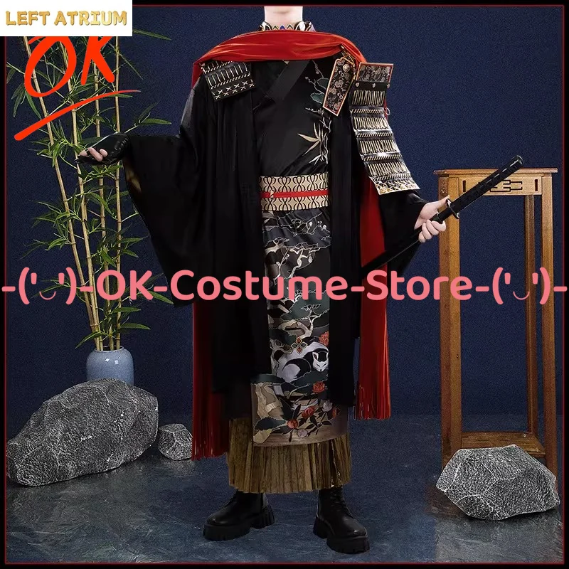 

[Customized Size] Touken Ranbu Online Tachi Saburo Kunimune Cosplay Costume Warriors Outfit Halloween Carnival Party Uniform