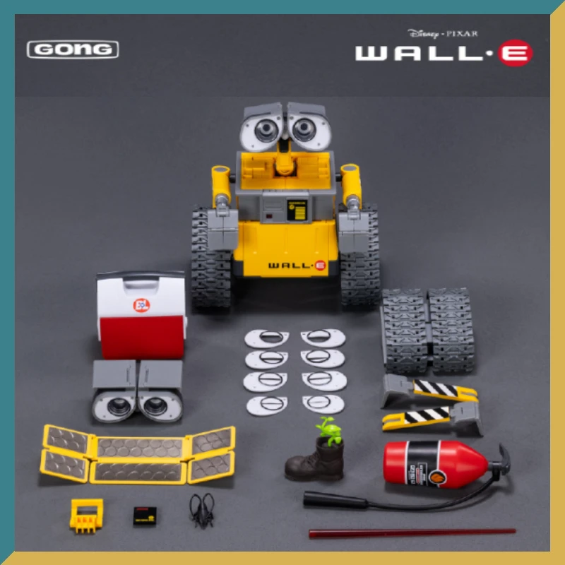 

GONG Movie WALL-E Robot Mobilization Waste Allocation Load Lifter Earth Class Figures Assembled Model Toys Collection Gifts