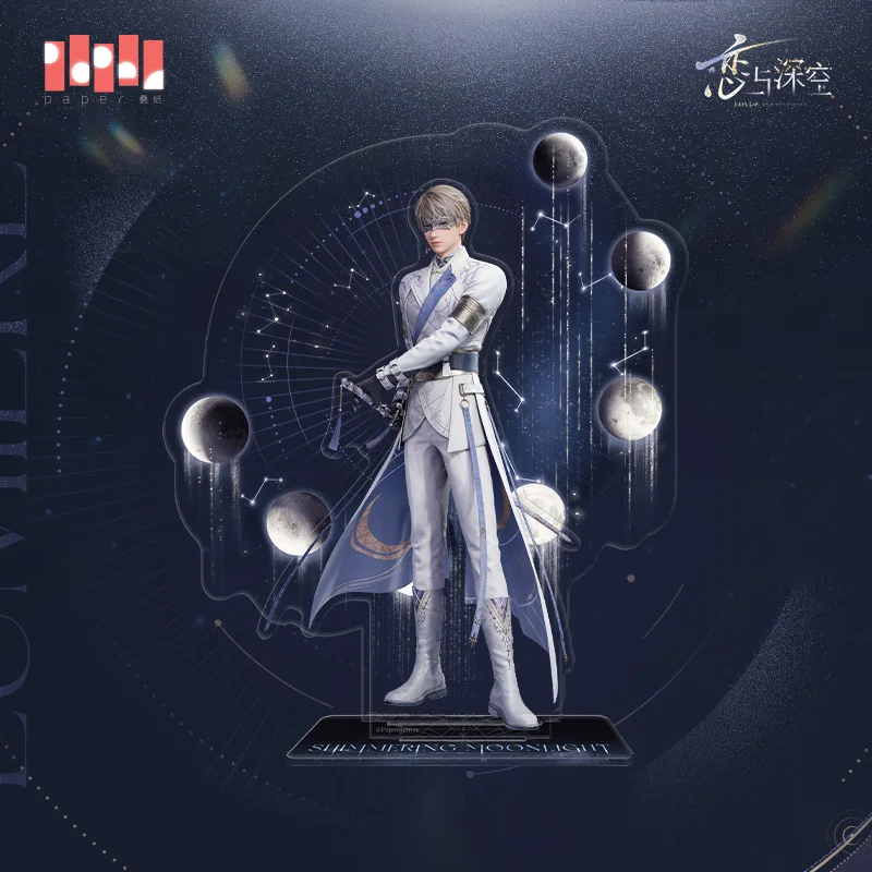 Official  Game Love and Deepspace Xavier lumiere  Series Acrylic Stand Desktop Ornament Doll  Accessories Anime Figure Toy Kids