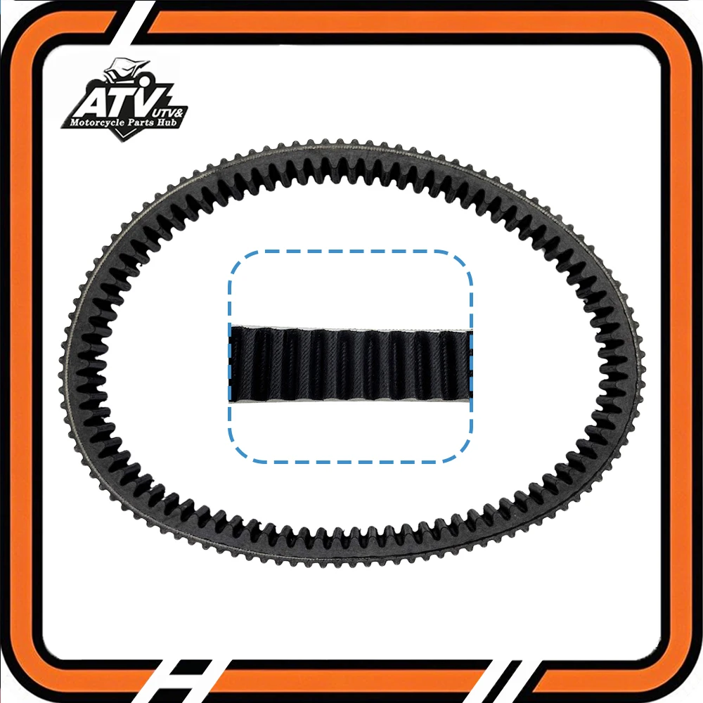 Kevlar Material Motorcycle Drive Belt For BMW 24827729767 C650GT 2012-2020 C600 Sport 600 K18 2011-2015 C650 Sport 2016-2020