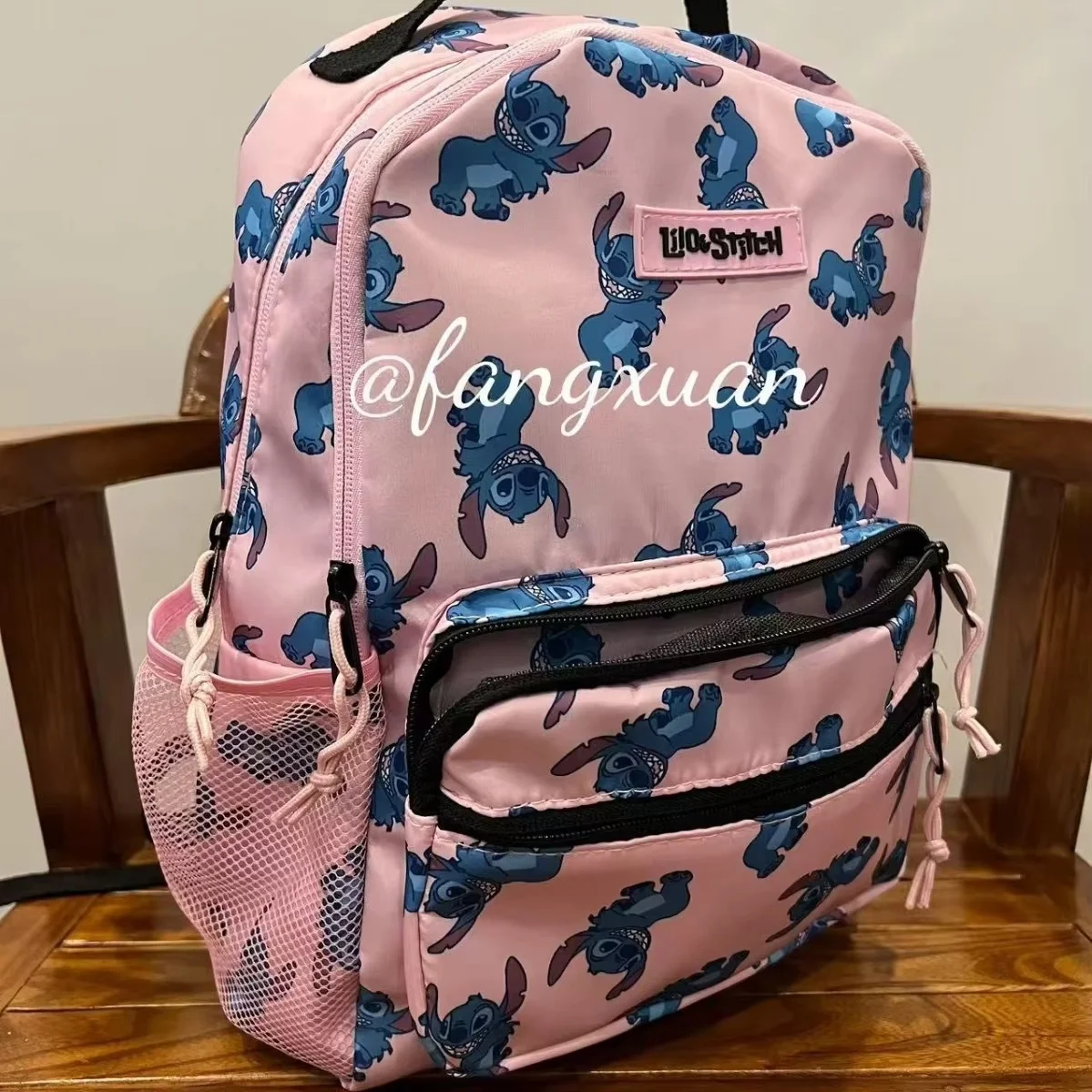 Neue Kinder Stitch Junge & Mädchen Schultasche Kinder Casual Große Kapazität Rucksack Rucksack Steckbare Hebel Geburtstagsgeschenk