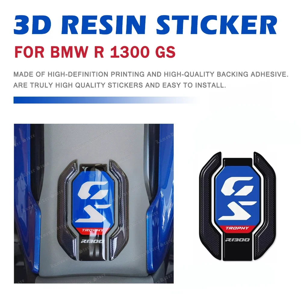 For BMW R 1300 GS R1300GS Motorcycle Accessories 3D Epoxy Resin Tank Pad Protection Sticker New Decorative Decal