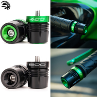For Kawasaki Z400 Z500 Z 400 500 Ninja400 Ninja500 SE 2019-2025 2024 2023 Motorcycle Handlebar Grips End Plugs Caps Sliders