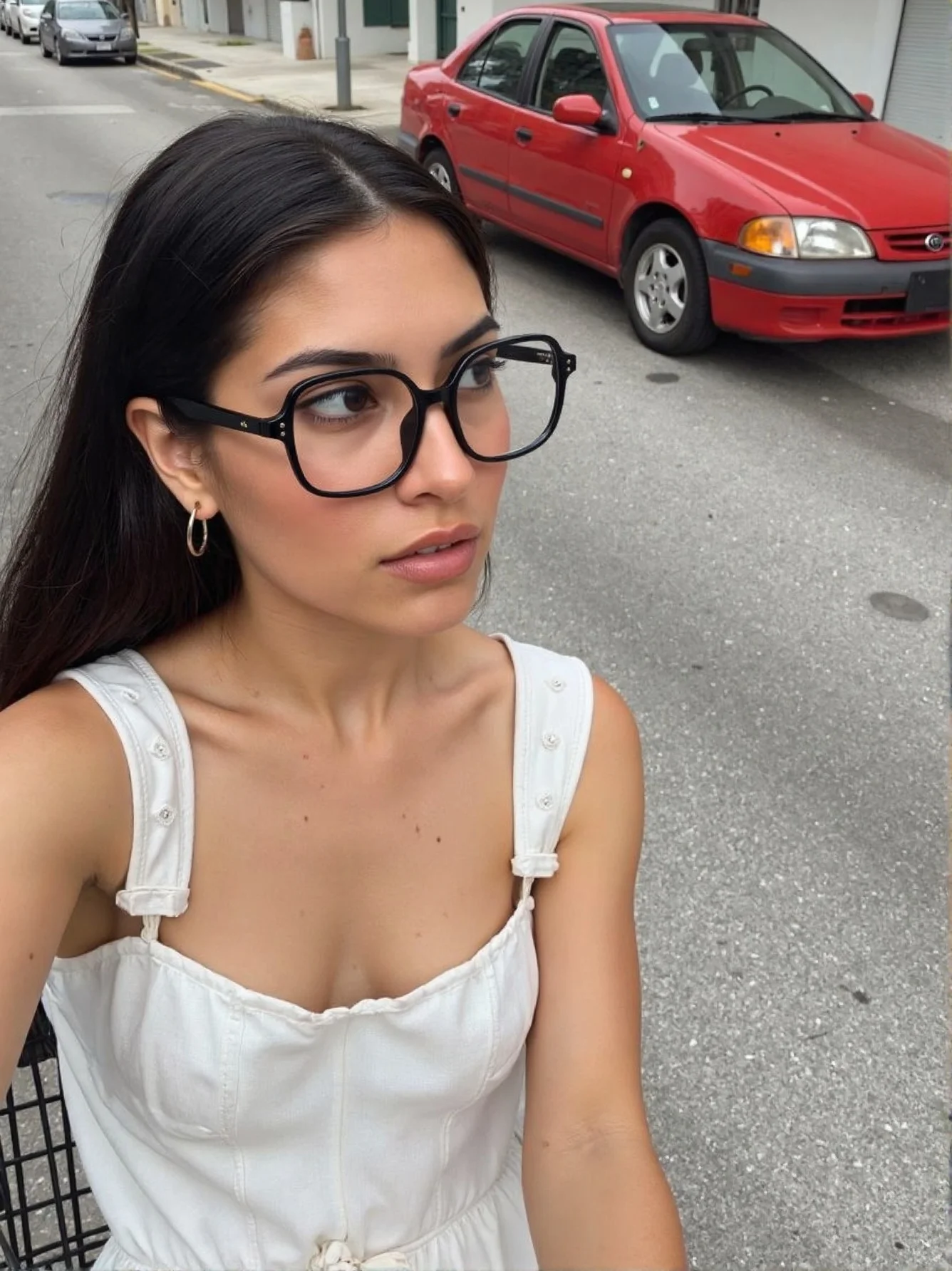 Neue farbwechselnde Modebrille Trend Big Box Retro optischer Rahmen Mode flacher Spiegel Augenschutz