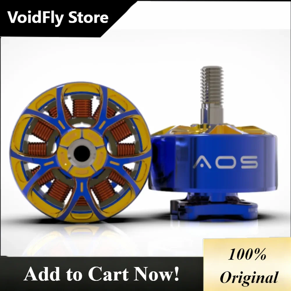 VoidFly Rcinpower AOS Supernova 2207 1980KV 1570KV 6-8S Brushless Motor AOS Gear Compatible With 5inch Propeller For RC FPV Raci