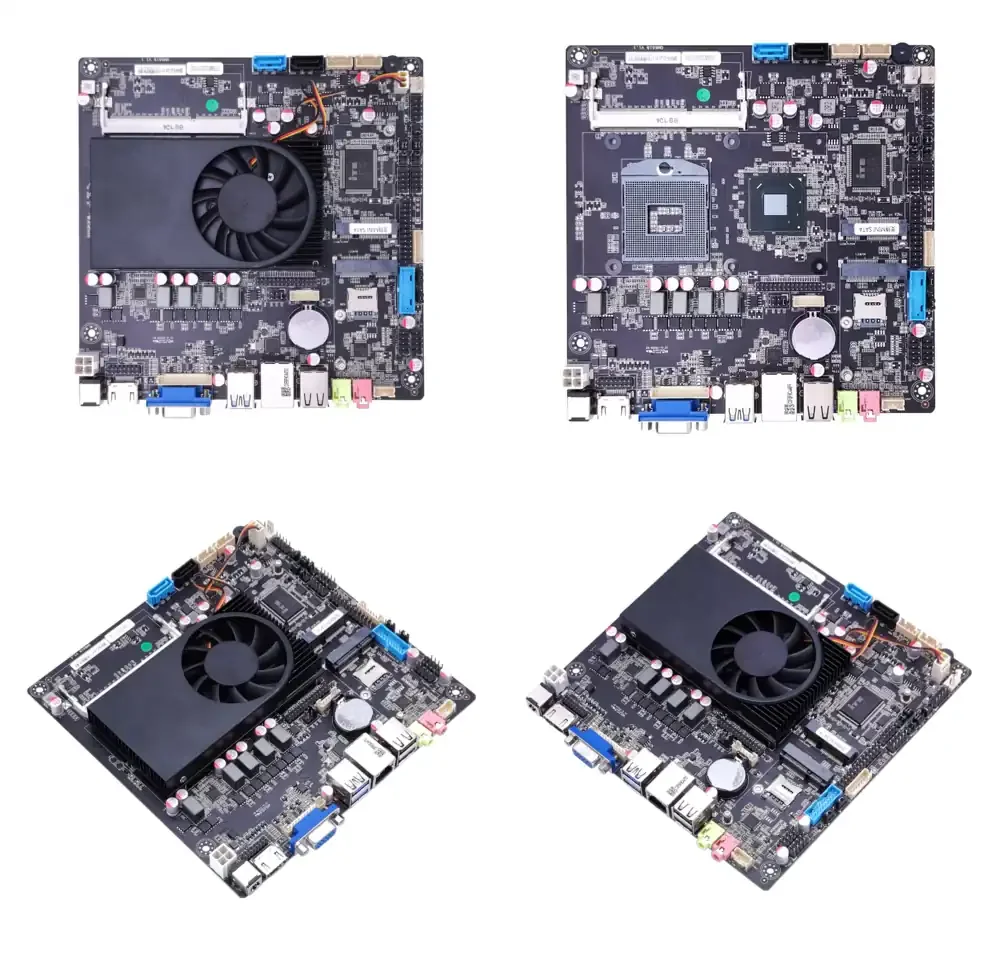 

ELS KY for QM6616 2 COM Motherboard for Notebook Processor 2nd Gen 3rd Gen Dual Core 1920x1080 Display WIFI 3G 4G Mini ITX