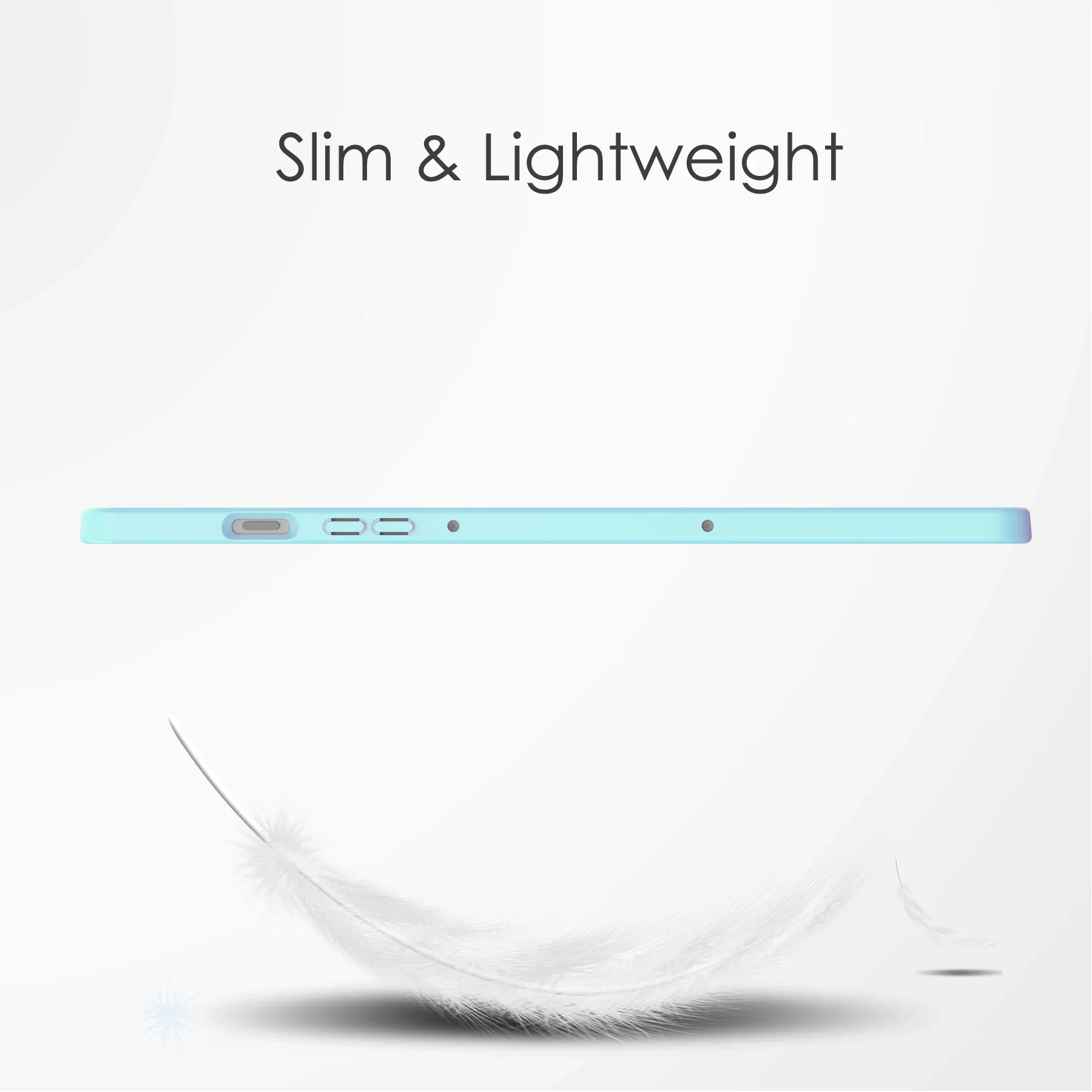 Custodia tablet per Samsung Galaxy Tab S9 S10 FE Plus S8 + S7FE 12.4 Trasparente posteriore Hrad PC + TPU Paraurti in silicone antiurto Proteggi la copertura