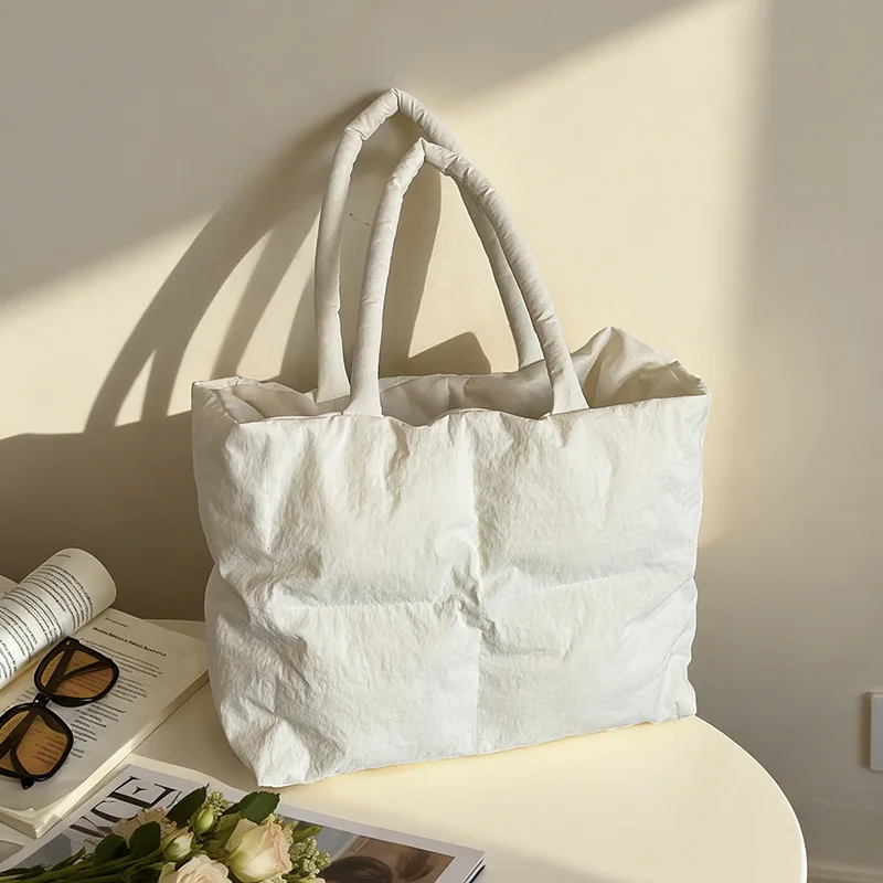 2026 New Puff Tote Bag Shoulder Bag Fashionable Versatile Commuting Armpit Women's Bag Bolsos Para Mujer