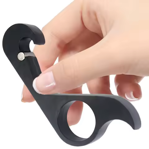 One-handed Bottle Opener Easy To Use Magnetic Bottle Opener for Kitchen Bar Or Restaurant Gift for Men