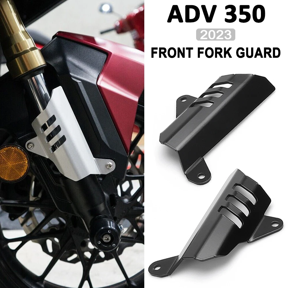 

New Motorcycle Accessories Front Fork Guards Protection For HONDA ADV350 Adv350 adv 350 Side Pair Black ADV 350 2023