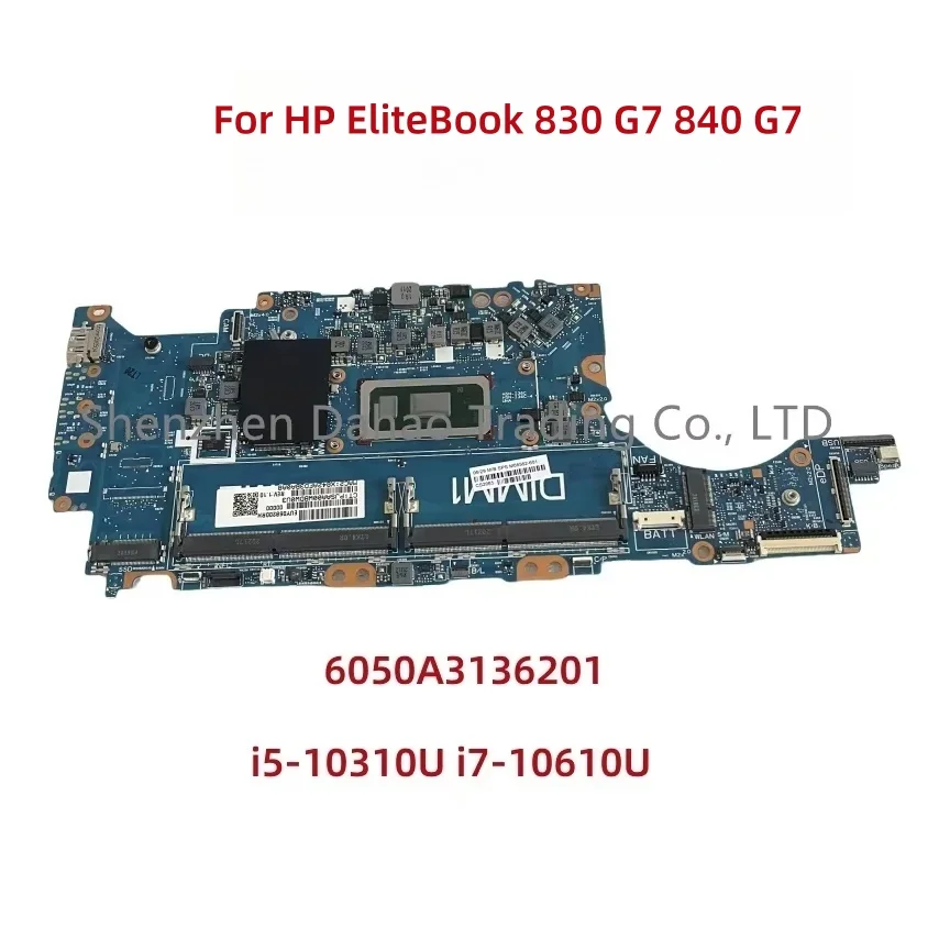 HP EliteBook 830 G7 840 G7 노트북 마더보드 6050A3136201-MB-A01 i5-10210U i7-10610U CPU UMA SPS:M08559-001 M08562-601