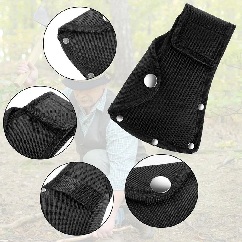 Hatchet Sheath Hatchet Head Cover Or 1-1/4Lb Hatchet , Double Snap Hatchet Blade Protector Hatchet Cover Hatchet Sheath