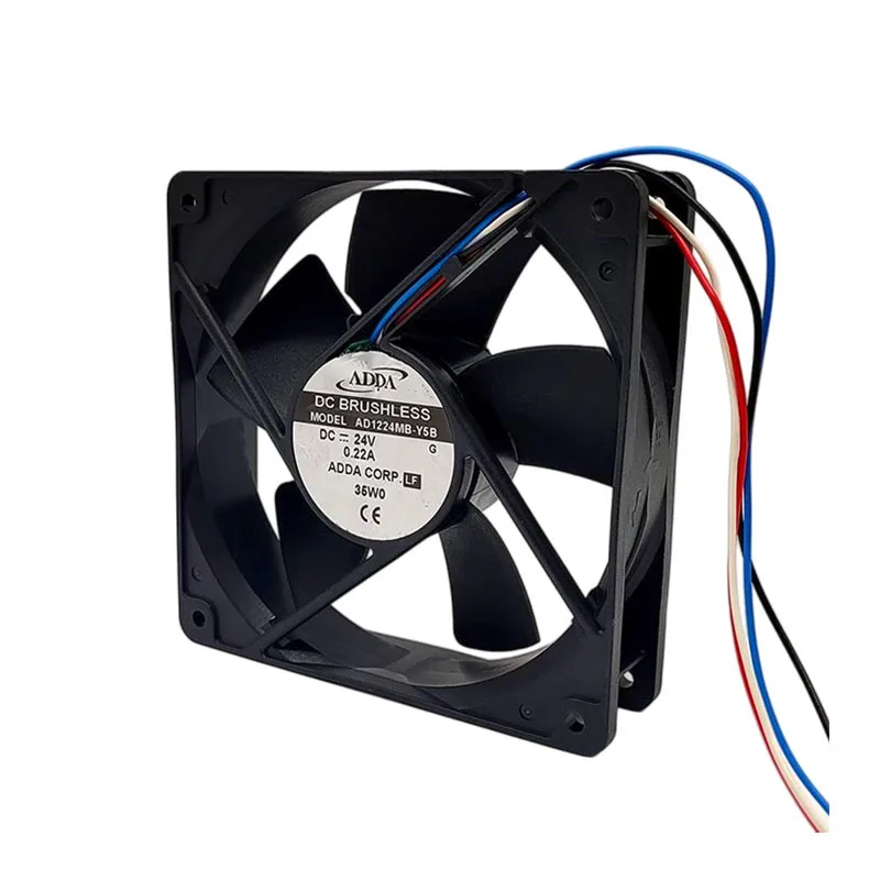 

ОРИГИНАЛЬНЫЙ AD1224MB-Y5B 24 В 0,22 А 12032 120*120*32 мм НОВЫЙ охлаждающий вентилятор-радиатор