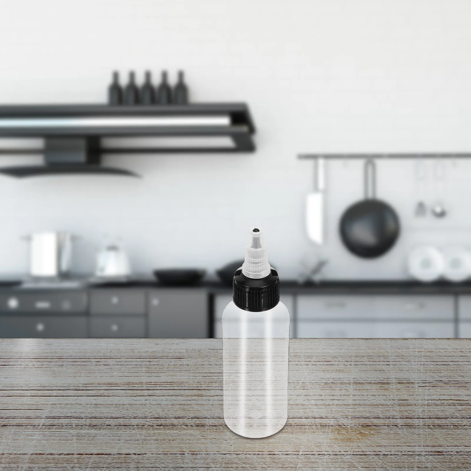 

Набор из 15 прозрачных пластиковых флаконов-аппликаторов с иглой, круглые, маленькие, прецизионные, для художественных красок, гелей, клея, пигментов