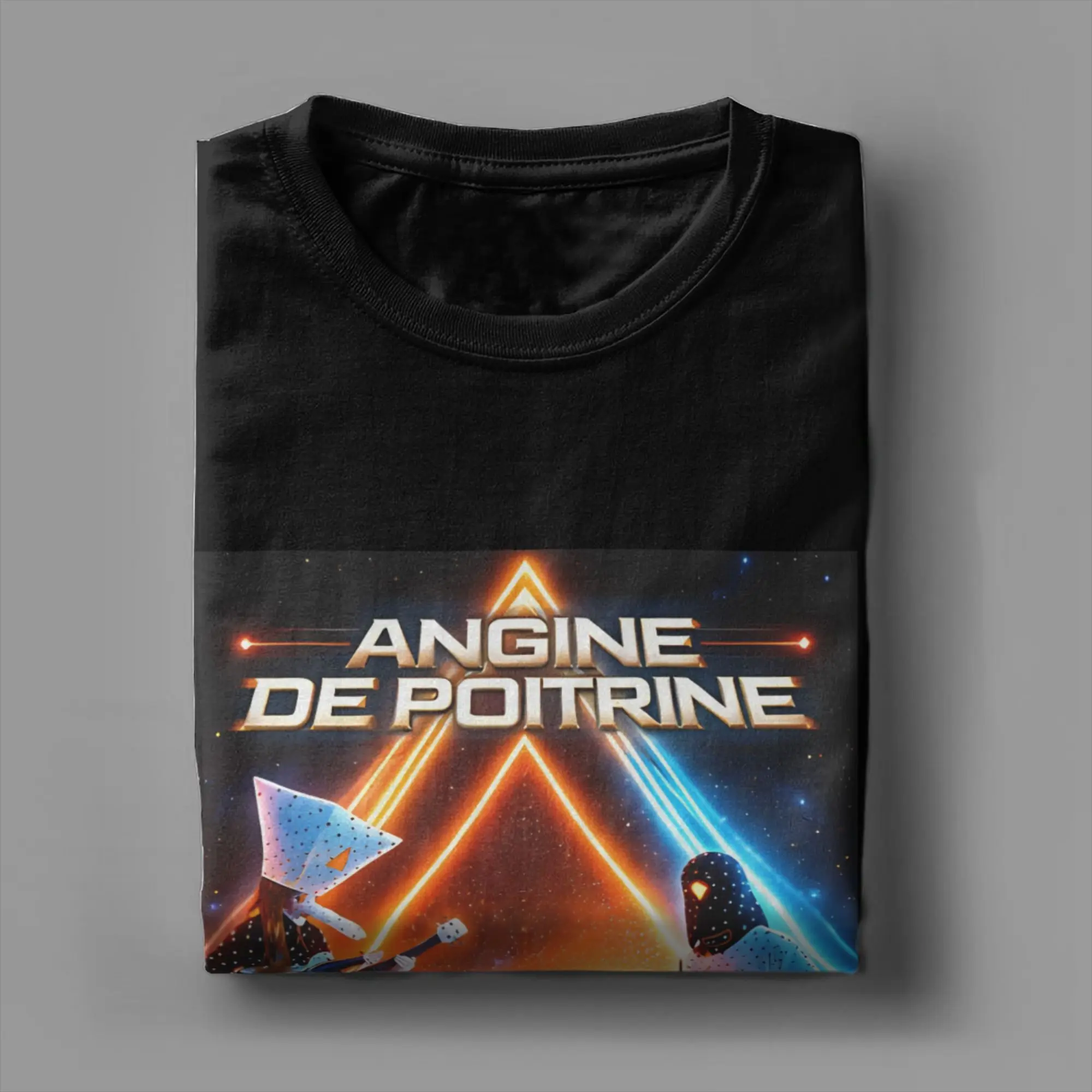 

Мужская футболка Angine de Poitrine Band, летние футболки в стиле Харадзюку, хлопковые топы с эстетическим дизайном, подарок на день рождения